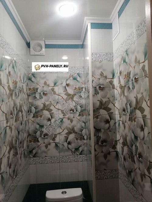 пластиковые панели для стен в туалете TU-45
