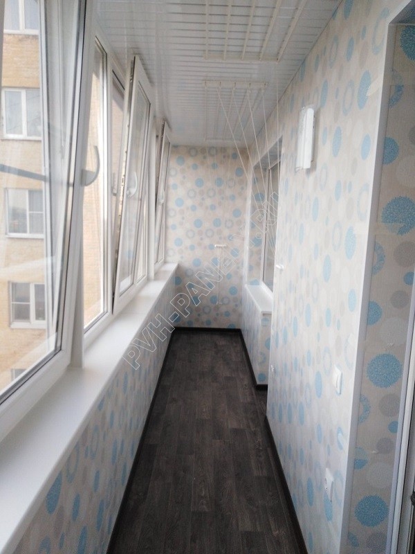 Комплект стеновых панелей для балкона KBC-01-2