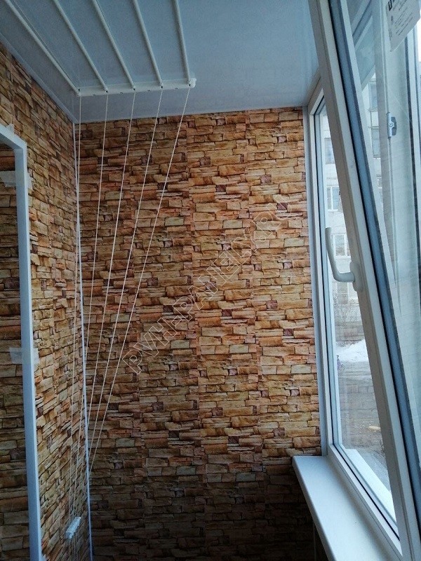 Комплект ПВХ панелей для балкона KBC-03-4
