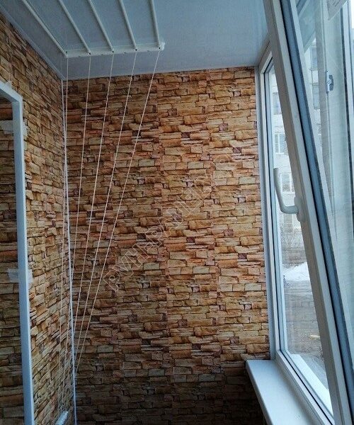Комплект стеновых панелей ПВХ для балкона KBC-03-8