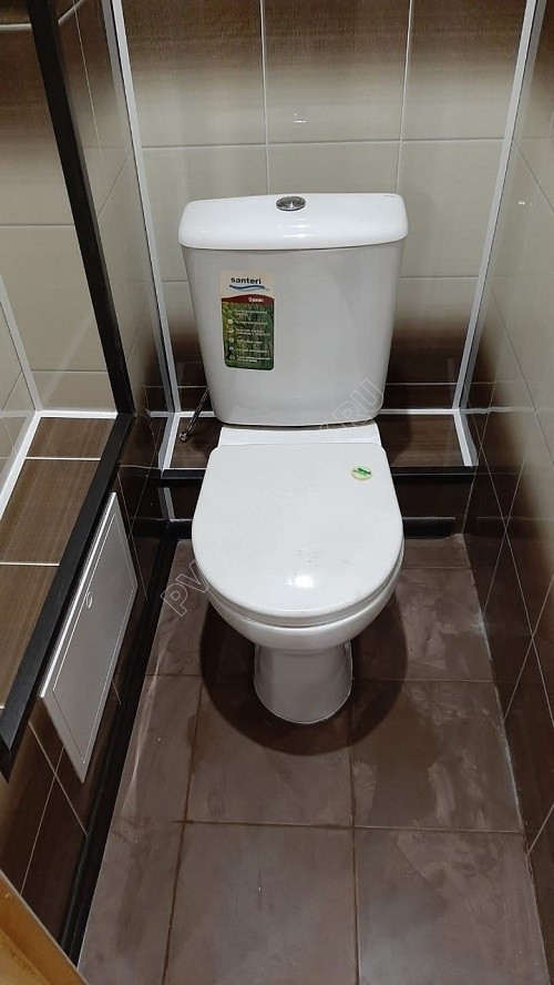 Комплект ПВХ панелей для туалета KTC-08-2