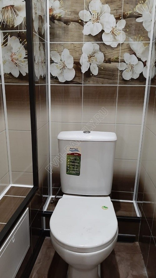 Комплект панелей для стен туалета KTC-08-3
