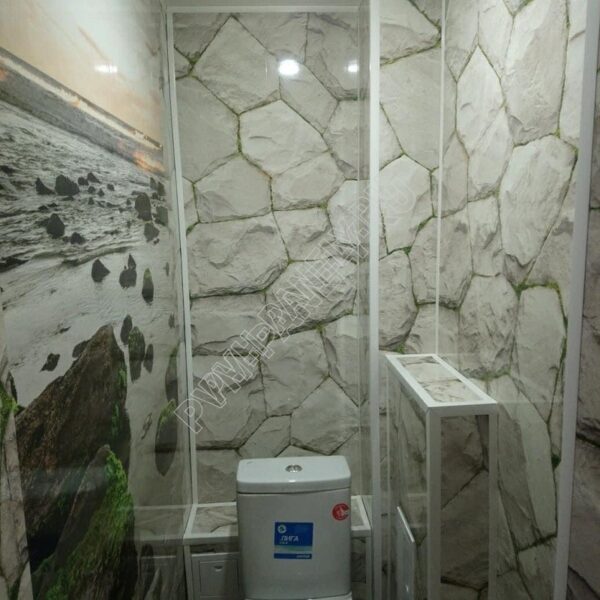 Комплект ПВХ панелей для туалета KTC-19-1